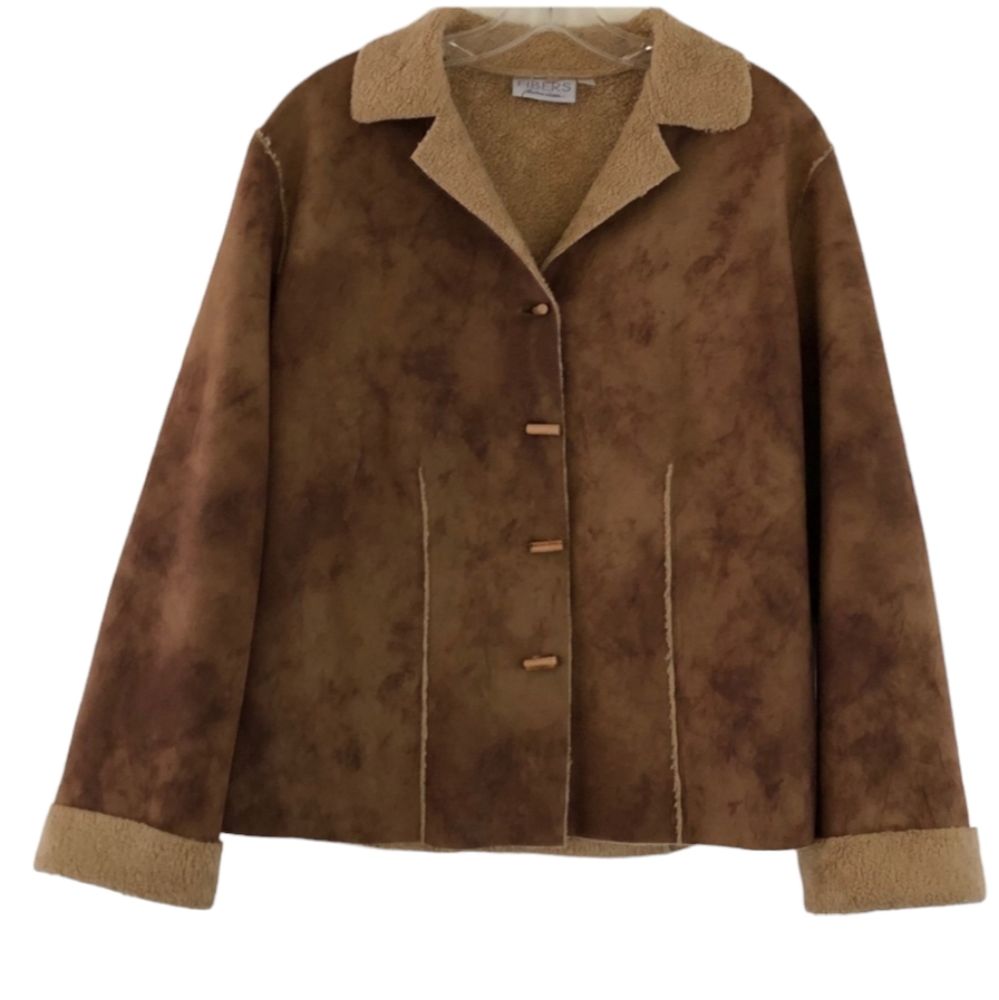 Fibers Brown Jacket M